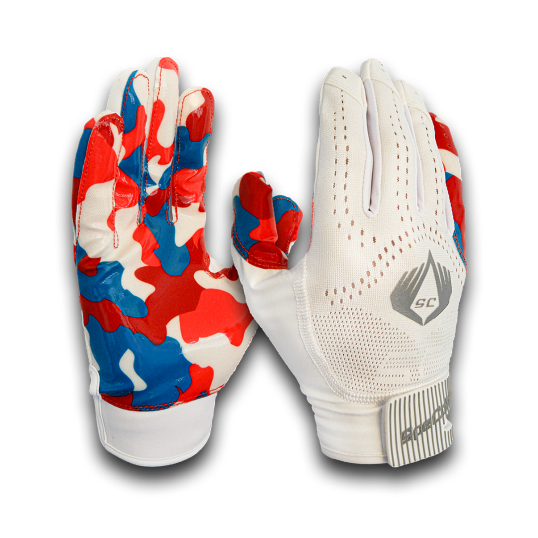 Sticky Gloves Bubblegum White