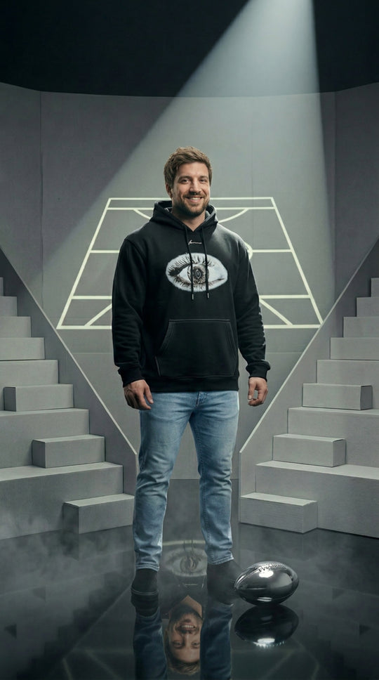 All I Can See Is Football - Heavy Oversized Hoodie