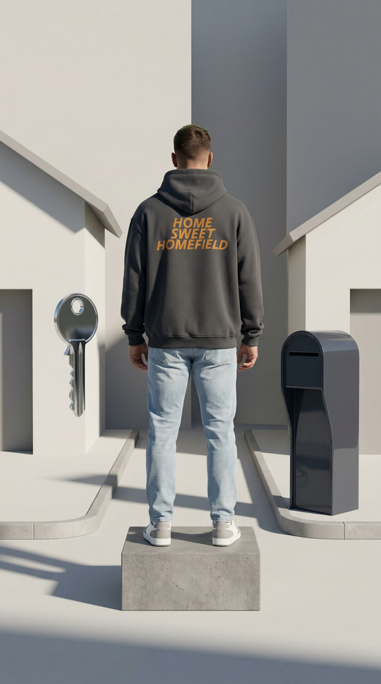 Home Sweet Homefield - Heavy Oversized Hoodie