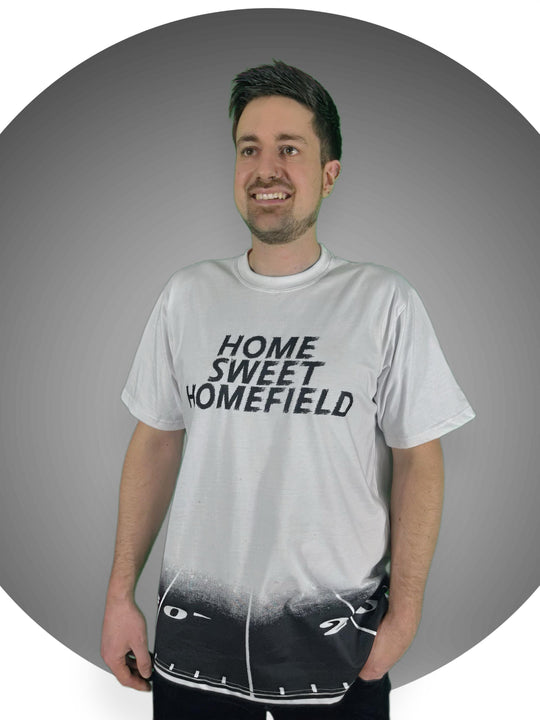 Home Sweet Homefield - Heavy Oversized T-Shirt(White)